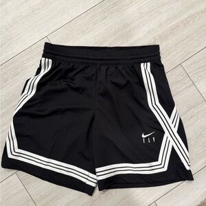 Nike Black and White Athletic Shorts